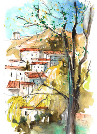 Obras de arte inspiradas en el Castillo de Alcalá del Júcar